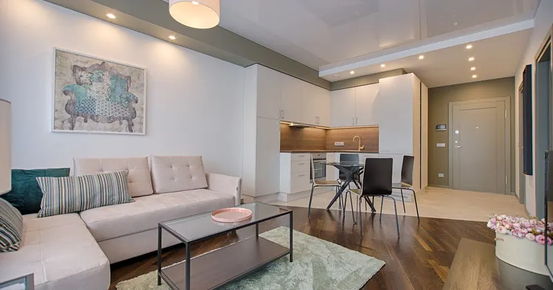 Outdoor patio and garden area with natural cleaning