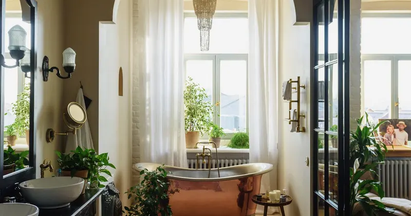 Professional cleaning service working in an apartment