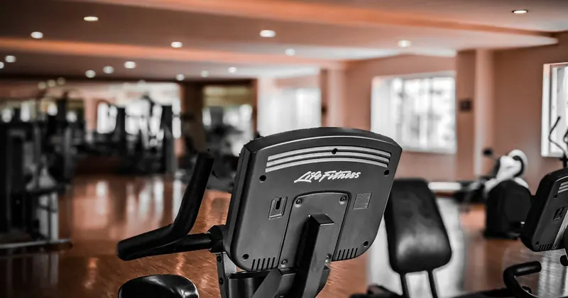 Organized interior with family command center and equipment